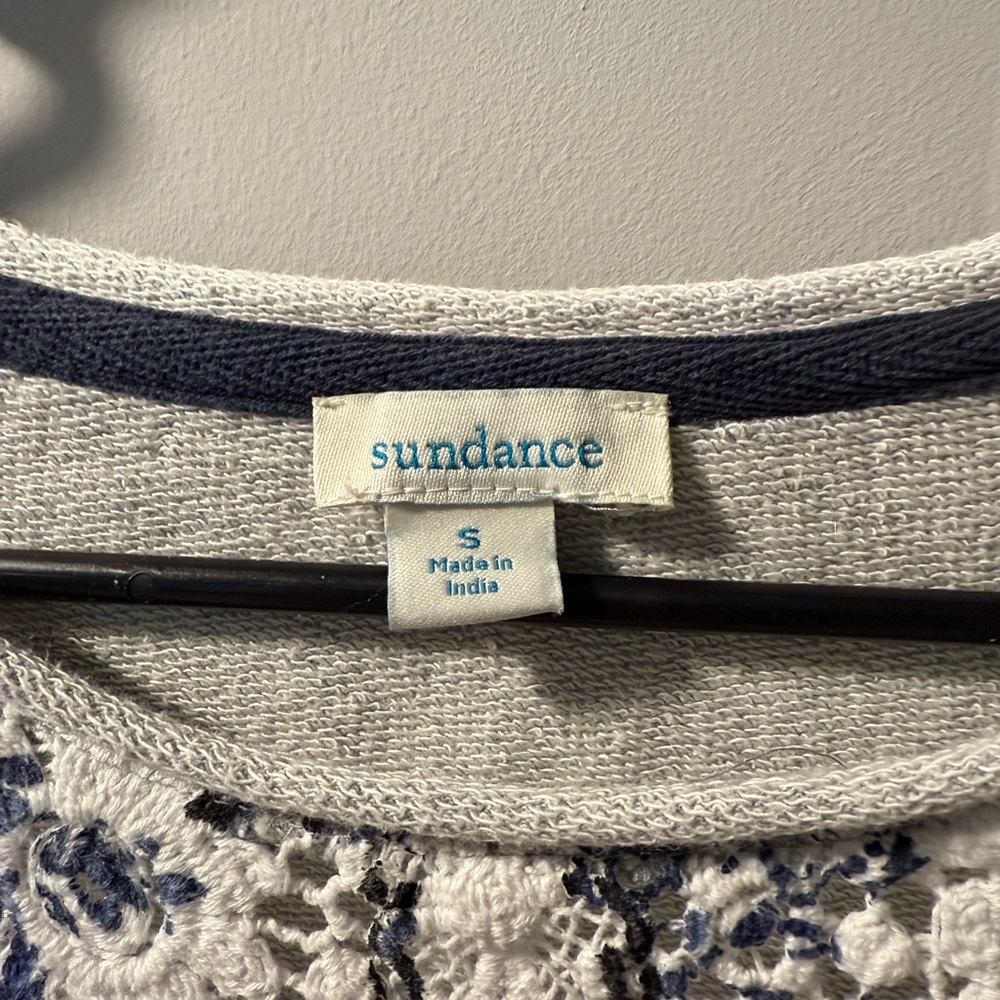 Sundance Caraway Lace Pullover Size Small - Picture 3 of 5
